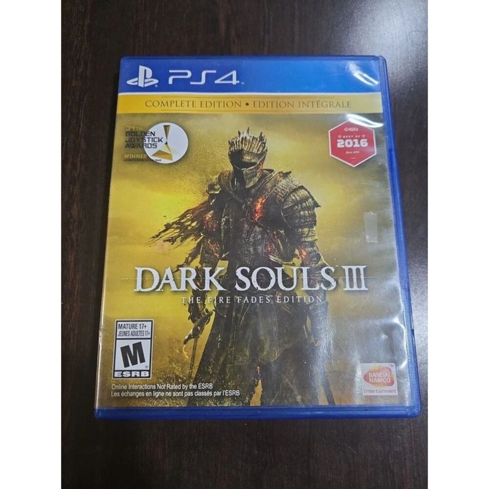 Dark Souls 3 The Fire Fades Edition Sony PlayStation 4 Great Condition Tested